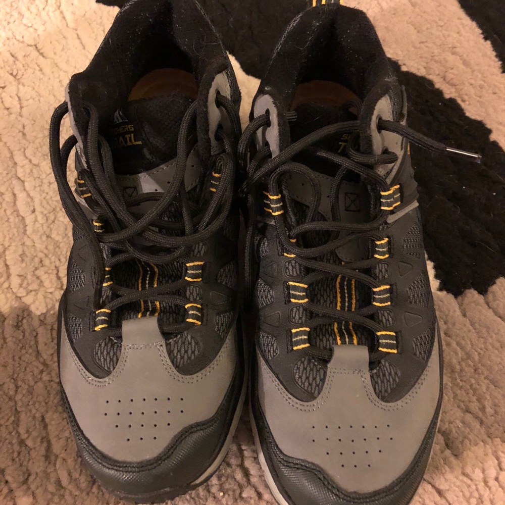Sketchers water proof hiking boots.